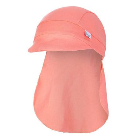 Little Angel (DITA) Kšiltovka tenká pirát Outlast® - Tm.coral Vel. 3 (42-44 cm)