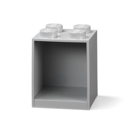 LEGO Brick 4 závěsná police Šedá