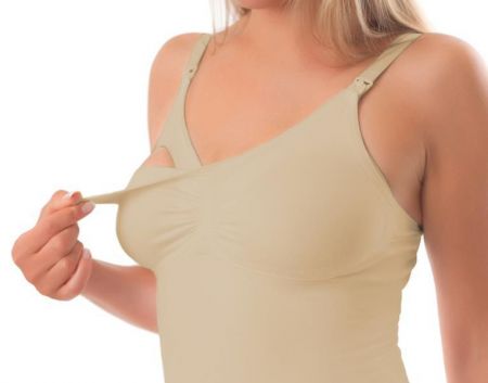 BabyOno Kojící komfortní košilka tělová Vel. 75 - 80 C