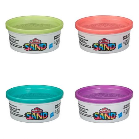 Play-Doh písek samostatné kelímky Červená
