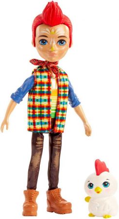 Mattel Enchantimals panenka a zvířátko Redward rooster + Cluck 