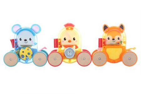 Fisher Price Zvířátka na kolečkách