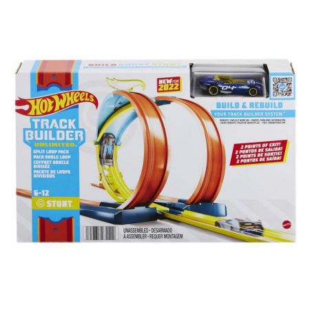 Mattel Hot Wheels Track builder set pro stavitele GLC87 Split loop pack
