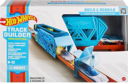 Mattel Hot Wheels Track builder set pro stavitele GLC87 Slide & launch pack