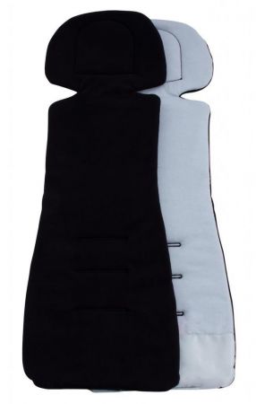 ByBoom Univerzální vložka Comfort do kočárku a autosedačky Černá/šedá