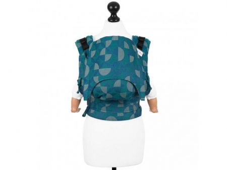 Fidella Nosítko Fusion BABY SIZE od narození do 74cm Kaleidoscope Ocean Teal