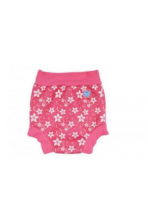 Splash About Plavky Happy Nappy - růžové květy Vel. XXL (16+kg)