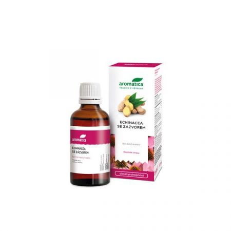 Aromatica Echinaceové bylinné kapky se zázvorem 100 ml