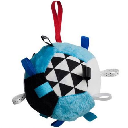 Hencz Toys Plyšový barevný balónek Modrý