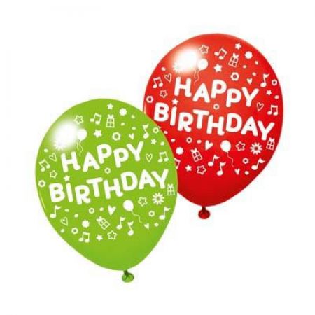 Herlitz Party balónky 3ks Happy Birthday mix barev 