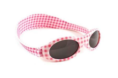 Babybanz Kidz banz - sluneční brýle děti od 2 - 5 let Růžové kostky