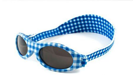 Babybanz Kidz banz - sluneční brýle děti od 2 - 5 let Modré kostky
