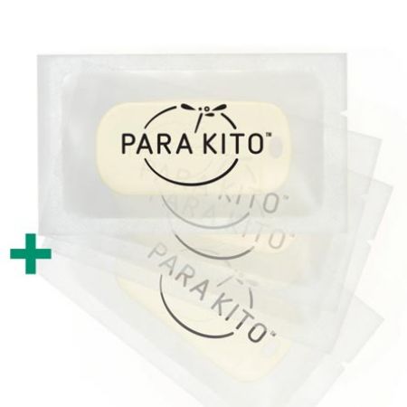 Parakito Repelentní náplň proti komárům náplň do náramků a klipů 3+1 ks