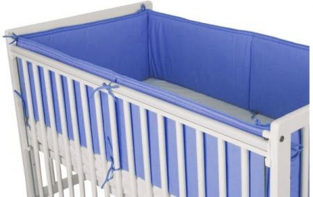 Babyrenka Ochranný límec do postýlky Standart 360 x 30 cm (okolo celé postýlky) Blue