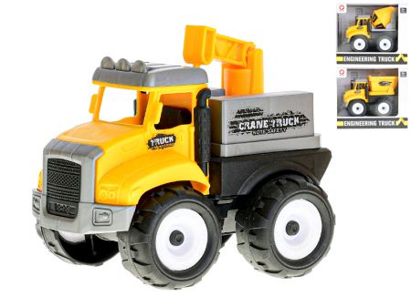 MIKRO TRADING - Stavební auta 12cm/3druhy, Mix produktů