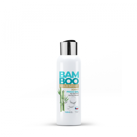 Nanolab BAMBOO Gold Sport antibakteriální prací gel 100 ml