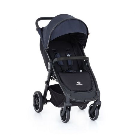 Petite&Mars Street+ RWS Black sportovní kočárek complete-Anthracite Blue