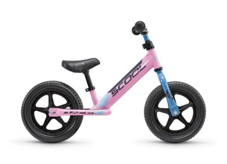 S COOL dětské odrážedlo pedeX race-růžovo-černé