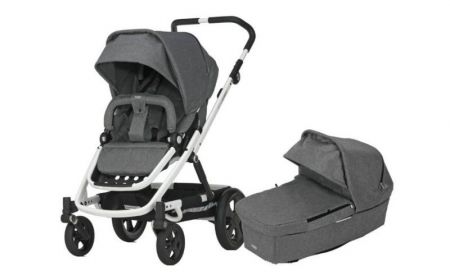 BRITAX RÖMER GO Next + Hluboká korba, Grey Melange/White