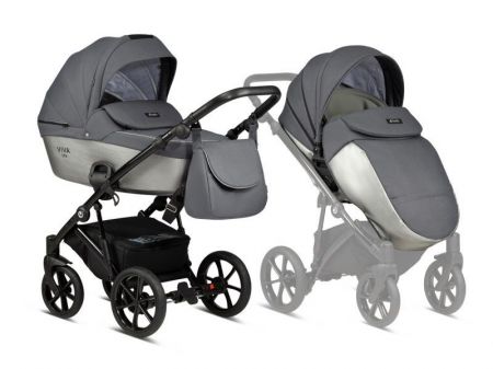 Tutis Kočárek Viva Life III 2v1 Luxury-Moonstone