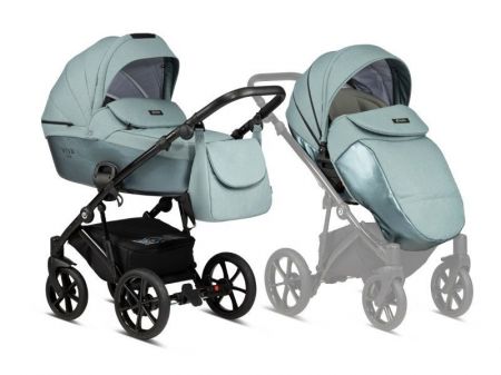 Tutis Kočárek Viva Life III 2v1 Luxury-Turquoise