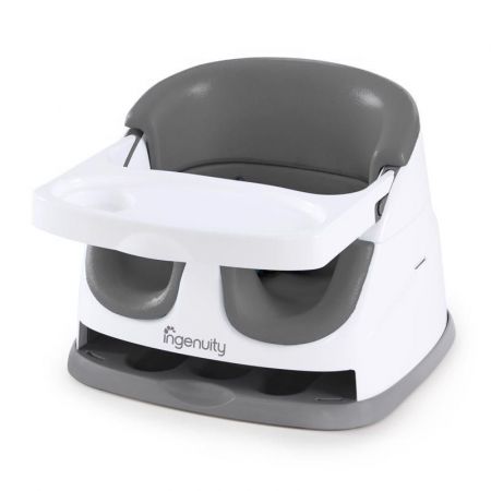 Ingenuity podsedák na jídelní židli 2v1 Baby Base-Slate