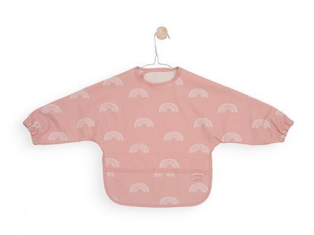 Jollein bryndák s rukávky nepropustný-Pink