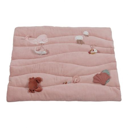 Little Dutch Hrací deka Ocean-pink