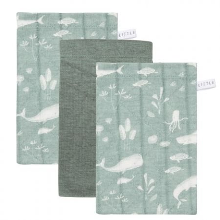 Little Dutch Žínka 3ks-Ocean mint