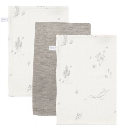 Little Dutch Žínka 3ks-Ocean white