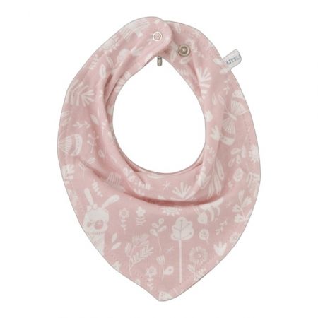Little Dutch Bandana bib bryndák-Adventure Pink