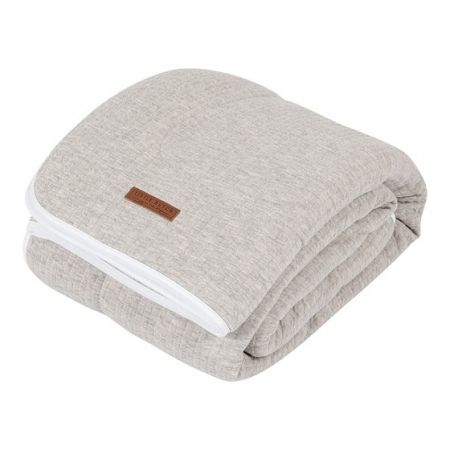Little Dutch Přikrývka 70x100 Soft Pure-Pure Grey