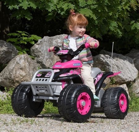 Peg Pérego Elektrická čtyřkolka Corral T-REX Pink 12V