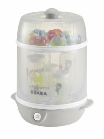 Beaba Elektrický sterilizátor Express šedý