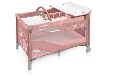Baby Design Cestovní postýlka Dream-08 Pink