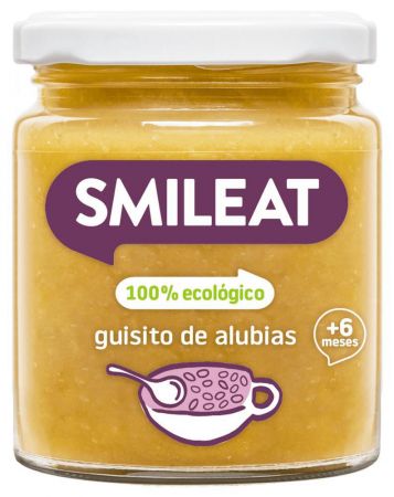 SMILEAT Organic příkrm Fazolové ragú 230 g, 6 m+