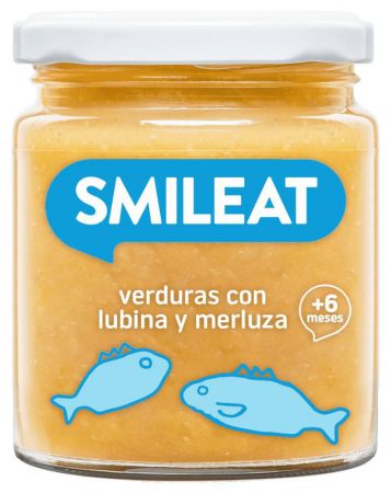 SMILEAT Organic příkrm Zelenina s mořským vlkem a štikozubcem 230 g, 6 m+