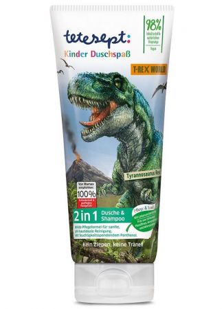 Vendoleo GmbH TETESEPT Dinosaurus 2v1 sprchový gel+šampón 200 ml