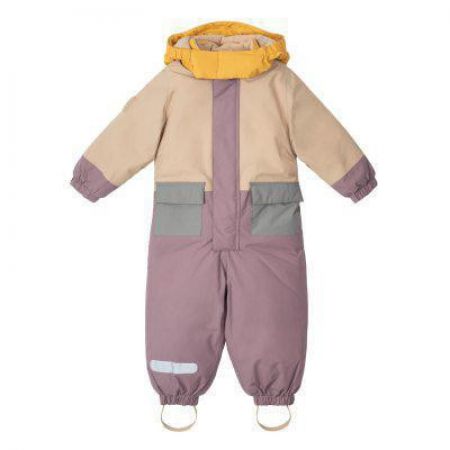 LEOKID Zimní kombinéza Color Block ASTER SAND Vel. 9 - 12 m (vel. 74)