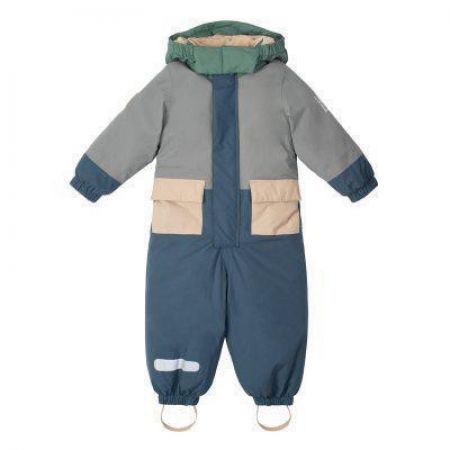 LEOKID Zimní kombinéza Color Block GRAY WAVE Vel. 12 - 18 m (vel. 80)