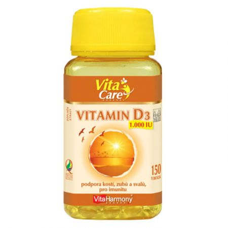 VitaHarmony Vitamin D3 1.000 m.j. 25 mcg 150 tobolek