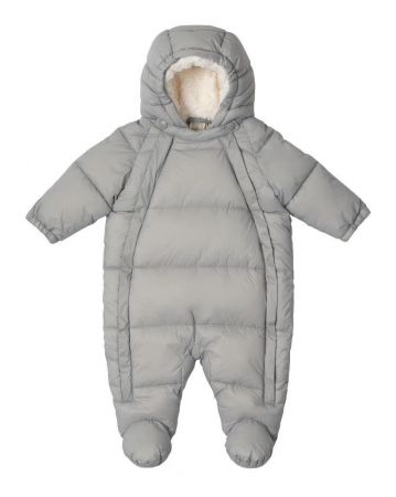 LEOKID Baby Overall Eddy Gray Mist Vel. 62 (3 – 6 m)