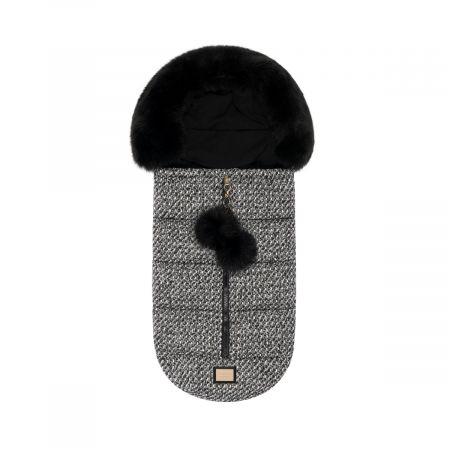 Zimní mini fusak - Black Tweed Premium Collection