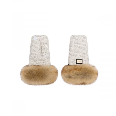 Rukavice na kočárek - Grey Tweed Premium Collection