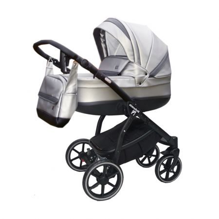 Kočárek Bohemia Nori Eco Barva: Nori Eco Silver