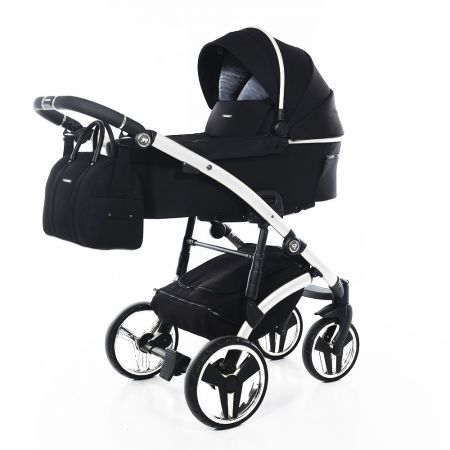 Junama kočárek AIR V1 Barva: Air 04 Black/White
