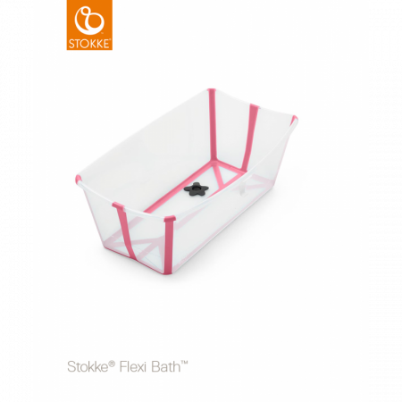 STOKKE Flexi Bath, Transparent Pink