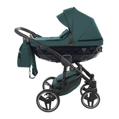 Junama Kočárek Basic Barva: Basic 02 Turquoise, Konstrukce: 2K - otočná kola