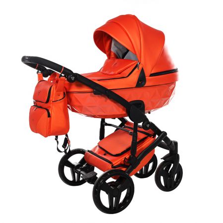 Junama Kočárek S CLASS Barva: S Class 04 Shock Orange, Konstrukce: 2K - otočná kola