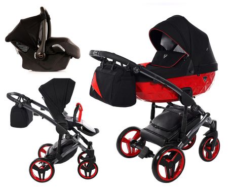 Junama 3v1 Diamond S-line Barva: 3v1 S-Line 01 Red